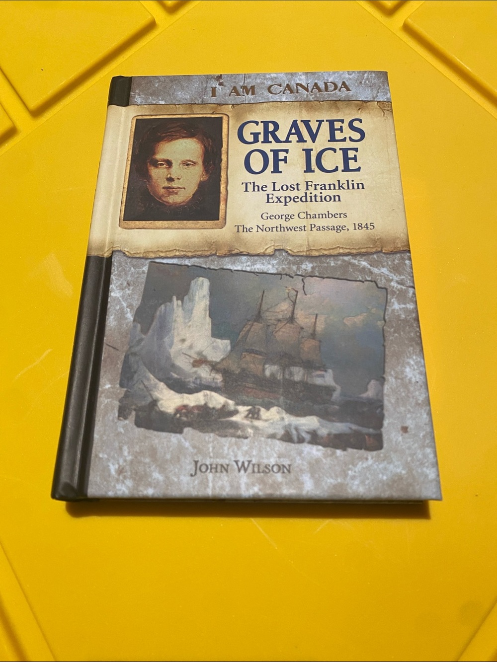 Scholastic Gray and Black Nautical Expedition Hardcover